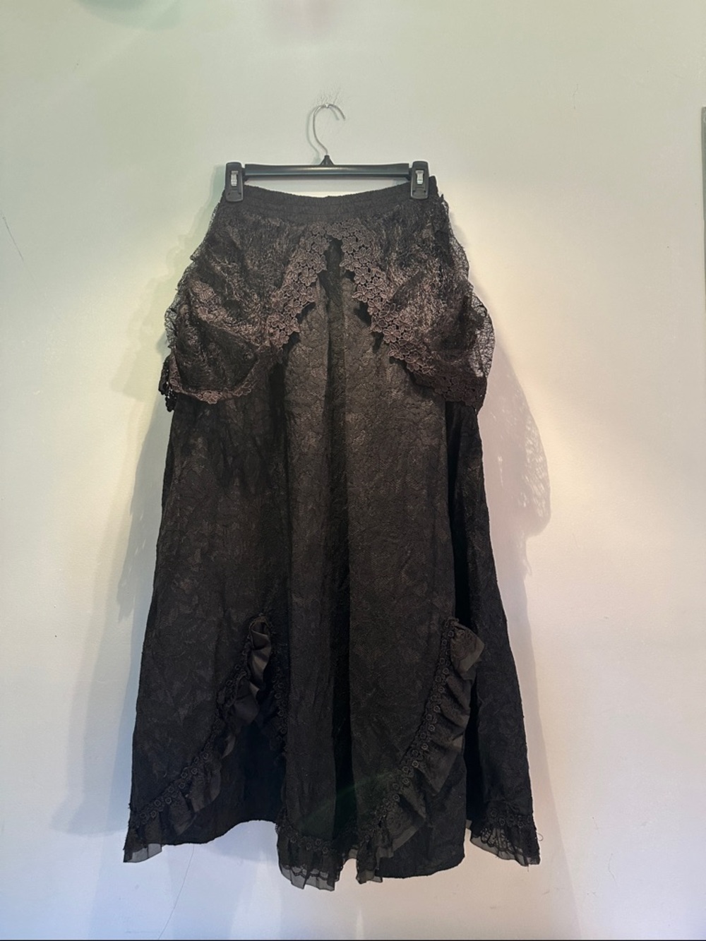 Dark in Love Gothic Lace Skirt